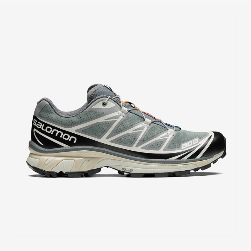 Salomon S/LAB XT-6 SOFTGROUND LT ADV Womens Sneakers Grey UK BUFZ